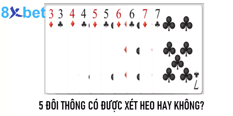 5 đôi thông chặt được gì? Giải mã sức mạnh của 5 đôi thông 3 5 đôi thông có được xét heo hay không?